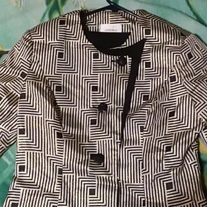 Jacket and long skirt